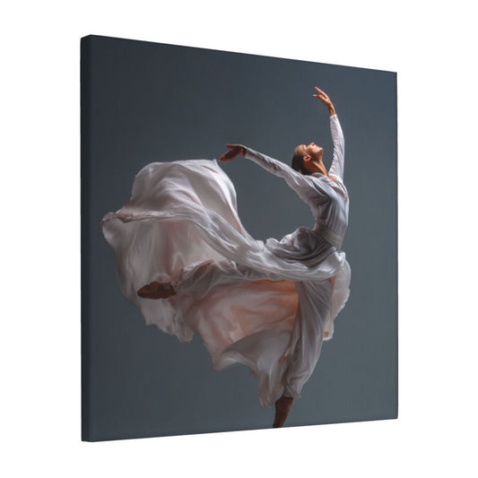 12×12 Inch Canvas Frameless Decorative Painting of Dance Art - Dynamic Dance Posture Wall Art for Living Room & Bedroom
