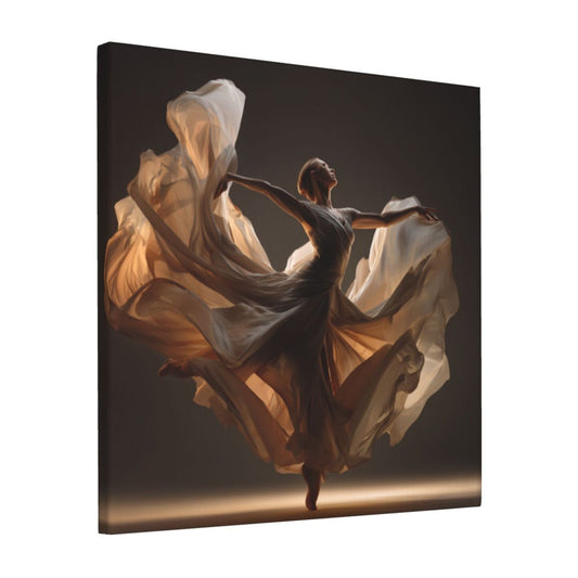 12×12 Inch Light - and - Shadow Dancer High - Quality Canvas Frameless Decorative Painting - Artistic Atmosphere Home Wall Art